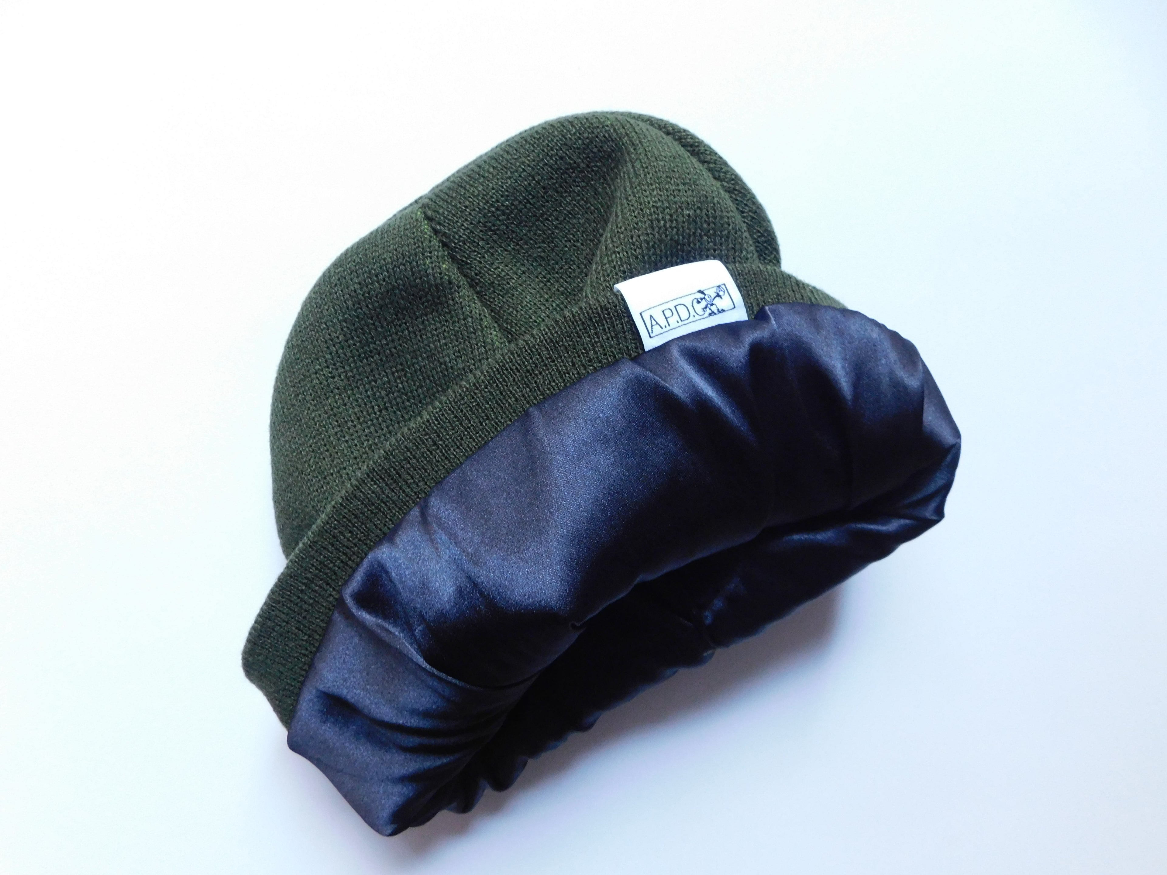silky low-rise beanie